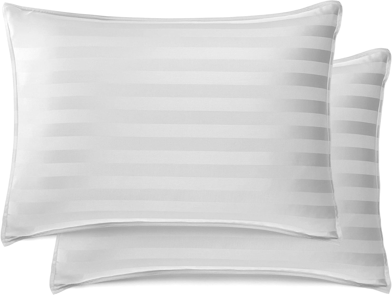Pure Bamboo California King Sheets - 100% Organic Viscose Bed Sheet Set, Soft & Cooling, Jacquard White