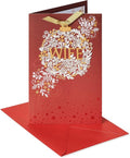 American Greetings Christmas Card - Romantic Holiday Greeting with Keepsake Ornament for Wife