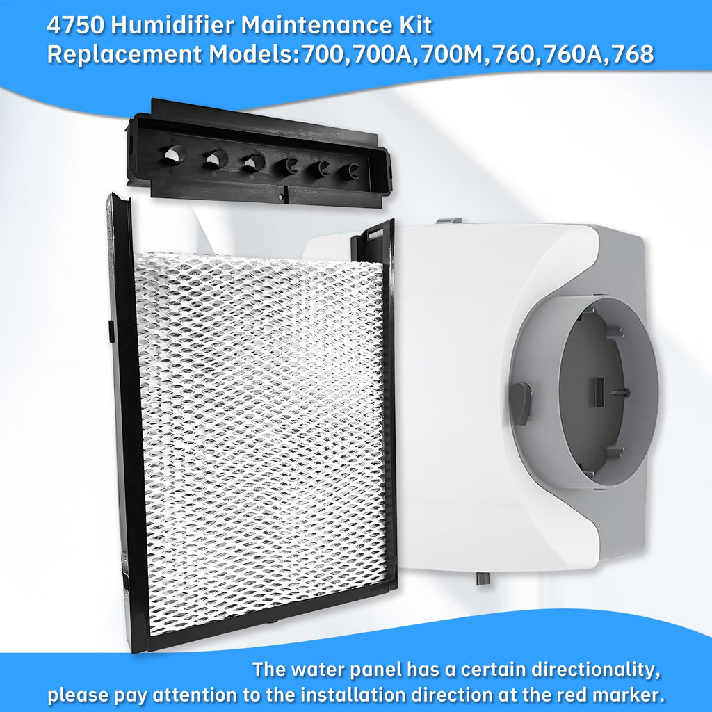 Tellfeel 4750 Humidifier Maintenance Kit - 35-Gauge Water Plate Humidifier Replacement for Aprilaire Whole House Humidifier Model Replacement Filter 700, 700A, 700M, 760, 760A, 768