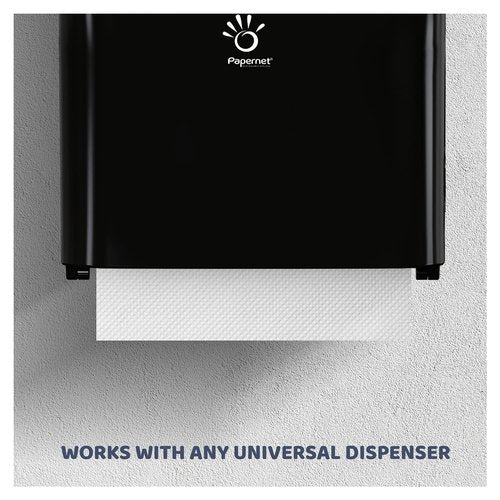 Papernet Hardwound 700' Towel | 6 Rolls Powered by Dissolve Tech | Compatible with Universal Dispenser | 1 ply 700’ x 7.8”