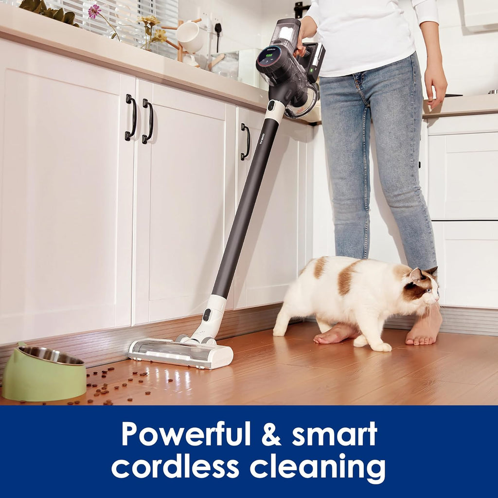 Tineco Cordless Vacuum Cleaner - Lightweight Handheld with Strong Suction for Deep Cleaning | Ideal for Hair, Hard Floors & Carpets
