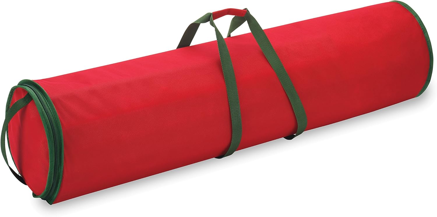 Whitmor Gift Wrap Organizer - Holds 30 Rolls of Christmas Gift Wrap | Durable and Space-Saving Design