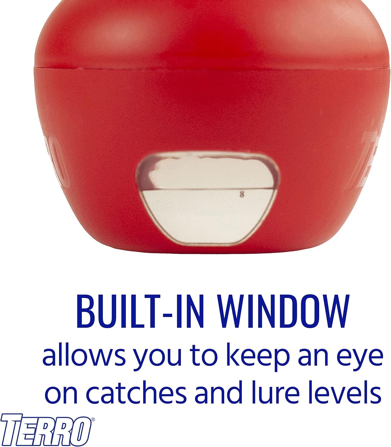 Terro T2502 Indoor Fruit Fly Trap - Ready-to-Use with Built-In Window | 2 Traps + 90-Day Lure Supply