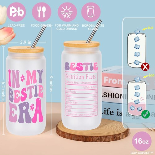 Bestie Birthday Gifts - Thoughtful Friendship Gift Set for Women | 6-Piece Basket for All Occasions