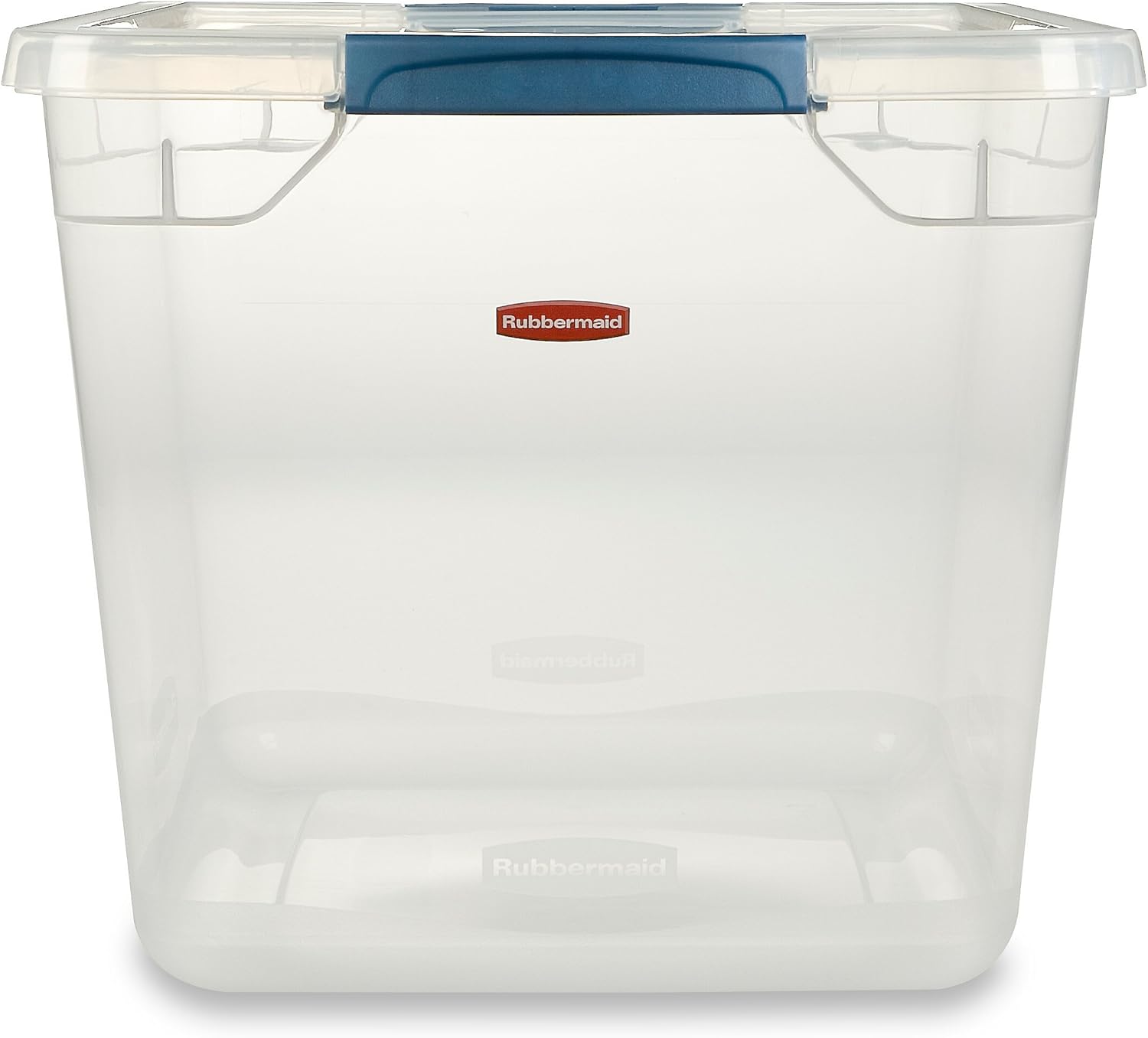 Rubbermaid Clever Store 30-Qt Clear Latching Storage Tote Container - Durable & Versatile