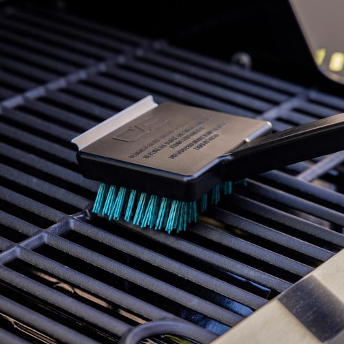 Charbroil Safer Replaceable Head Nylon Bristle Grill Brush with Cool Clean Technology - CB1250038P6