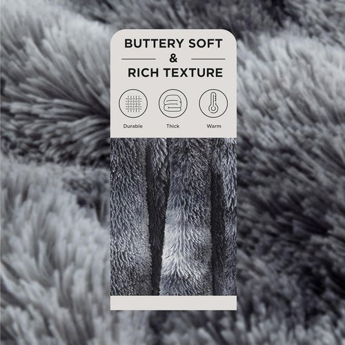 Bedsure GentleSoft Faux Fur Throw Blanket - Cozy Sherpa Fleece for Couch & Bed | Plush Winter Decor