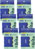 Scotch-Brite 2-Sided Scrub & Wipe Sponges - Midnight Mode, 6 Pack for Effective Kitchen Cleaning
