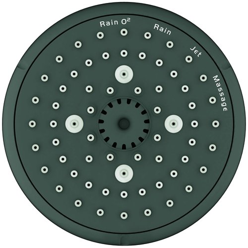 Grohe 26044001 Tempesta Classic 100 1.75 GPM 4-Spray Shower Head, Starlight Chrome
