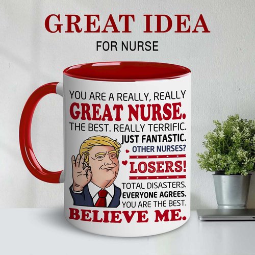 BECHUSKY Mugs For Nurses - Gifts For Nurse - Best Nurse Ever - Nurses Coffee Mug - Nursing Graduation Gift - Unique Mothers Day Birthday Gift For Women - Present For Women, Man