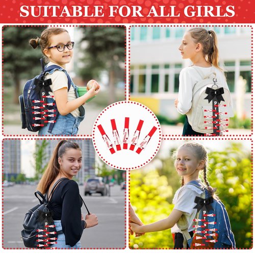 Hoolerry 100 Pcs Cheer Pins Spirit Clips 2.8" Wooden Cheerleading Pins for Backpack Cheer Clothespin Bulk Competition Mini Cheerleader Gift for Team Photo Picture Decoration(Red)
