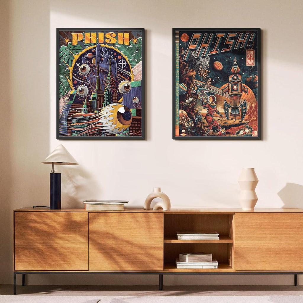 Upsimples 22x28 Poster Frame - Versatile Display for 18x24 Pictures with Mat | Black, 1 Pack