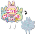 Bubu Monster Cake Topper Kids Girls Birthday Party Decor