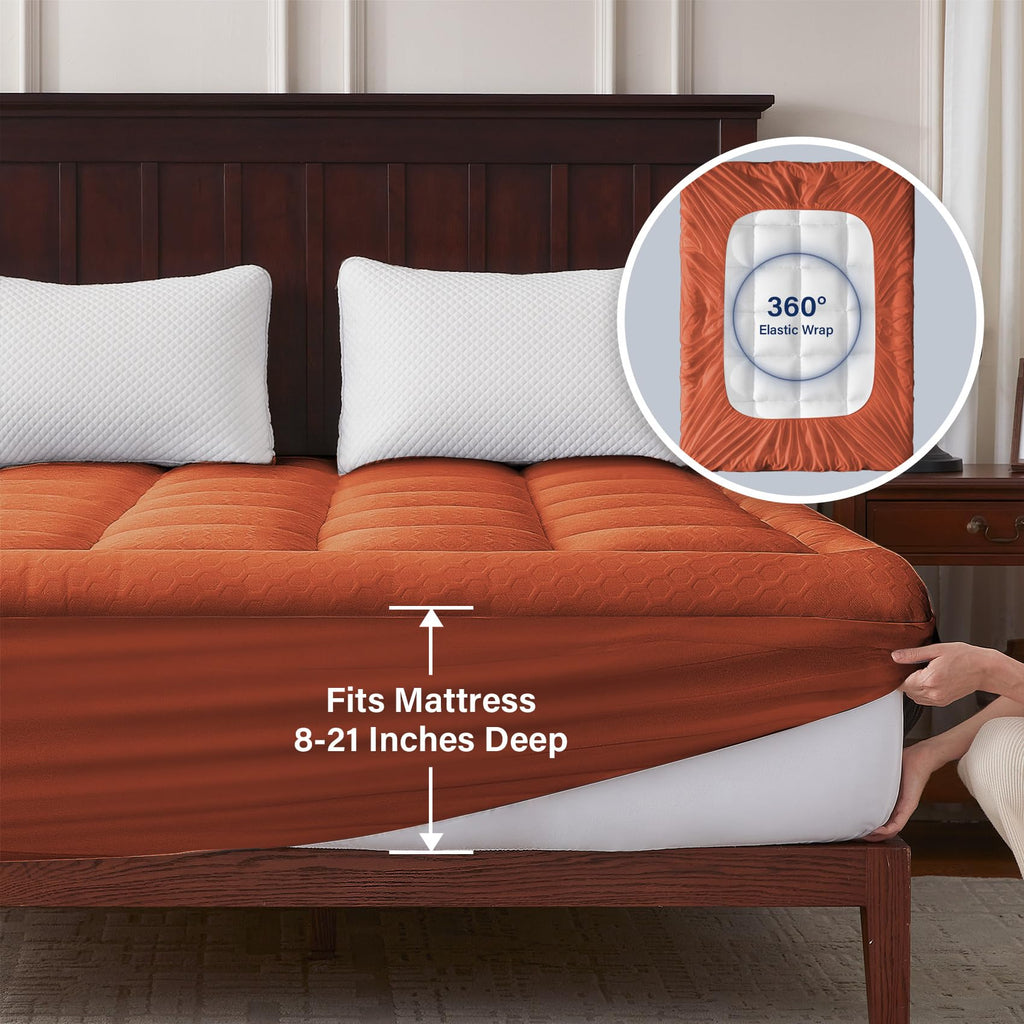 Anluoer Mattress Topper Queen with Others