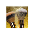 Stupell Industries Makeup Brush Glam Glimmer Wood Wall Art, Design by Ziwei Li