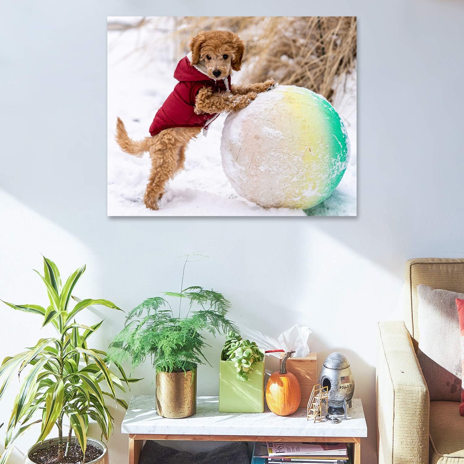 Personalized Canvas Print by [Brand Name] - Custom Photo Wall Art for Bedroom, Living Room & More | 20" W x 16" H