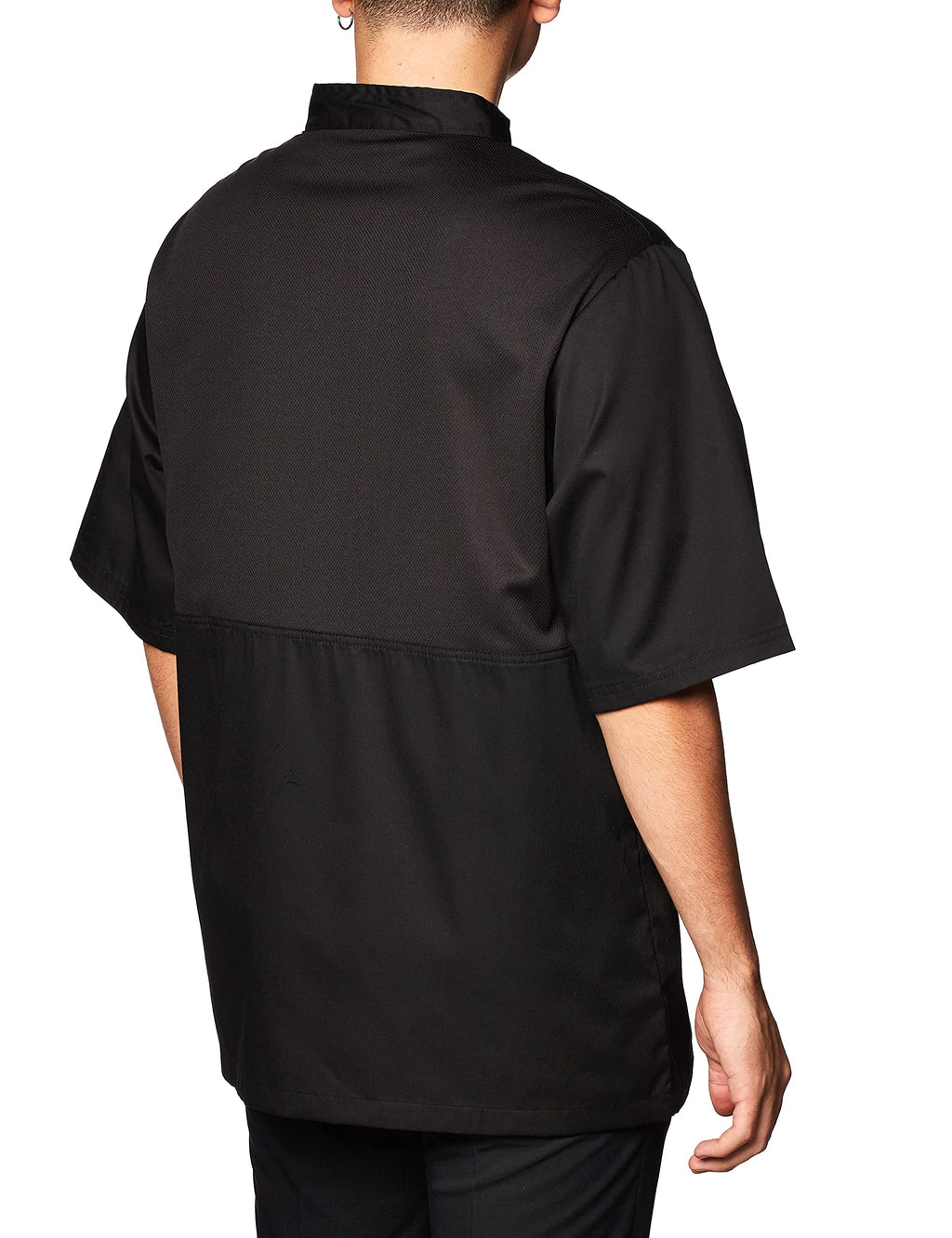Chef Code Cool Breeze Chef Coat with Short-Sleeves and Mesh Vent Inlay CC105