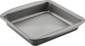 Circulon Nonstick Baking Pan - 9 Inch Square Cake Pan in Stylish Gray Finish