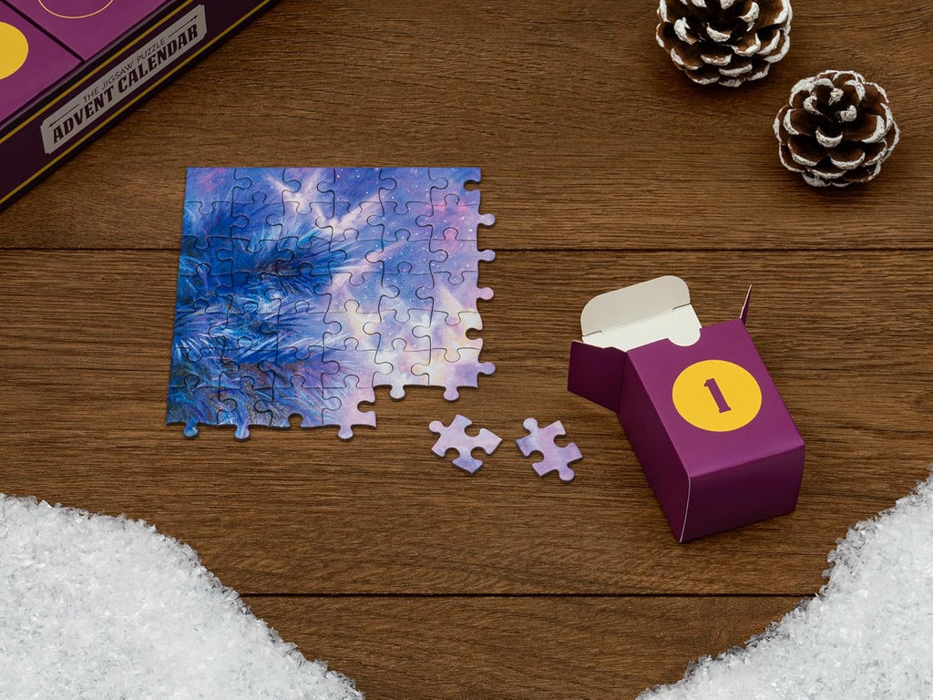 Abraham Hunter | Original Jigsaw Puzzle Advent Calendar 2025 - Nativity Scene, 1008 Pieces, Holiday Countdown Gift