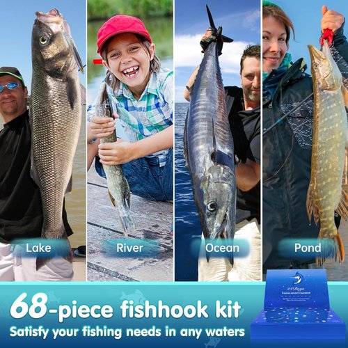 Advent Calendar 2025 Fishing Lure - Lifelike Multi-Jointed Swimbait Gift for Men & Boys | 24 Days of Surprises