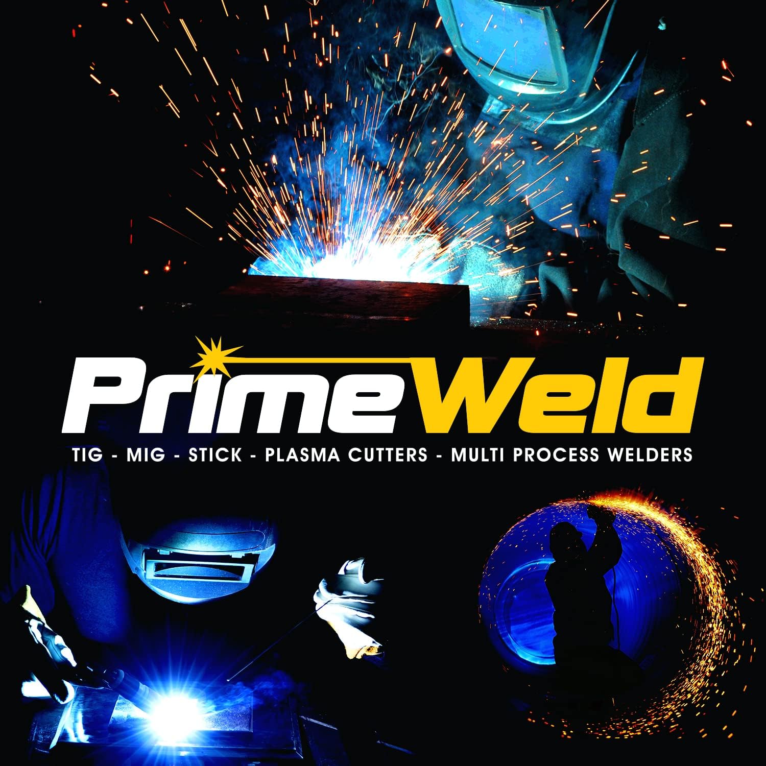 PrimeWeld 100% Argon Gas Welding Tank Full 40CF | DOT 3AA | USA CGA 580 Valve | Best Gas for TIG Welding Applications | Cylinders Full & Ready to Use