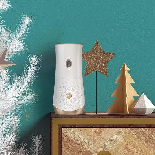 Glade Automatic Spray Refill and Holder Kit, Air Freshener for Home and Bathroom, Snow Much Fun, 6.2 Oz