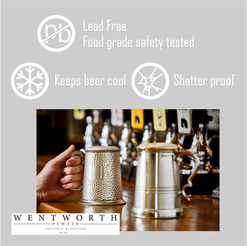 Wentworth Pewter- Kings and Queens Pewter Tankard (Kings and Queens Tankard)