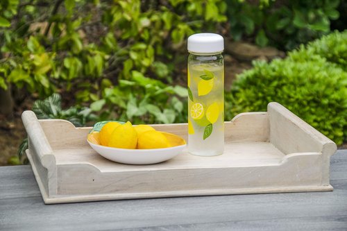 Abode Homewares by TarHong Lemon Fresh Figural Bowl, 8” x 2”, 16-Oz., Pure Melamine, Indoor/Outdoor, Set of 6