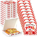 Fullhawl 50 Pcs Valentines Heart Mini Pizza Box Square Cardboard Pizza Box Small Cookie Boxes for Valentine Celebrations Party Favors Birthdays Weddings,(6.3 x 6.3 x 0.9 Inches)