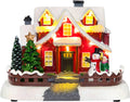 Skiennix LED Lighted Village House - 7-Inch Christmas Decoration for Holiday Home Decor | Collectible Building