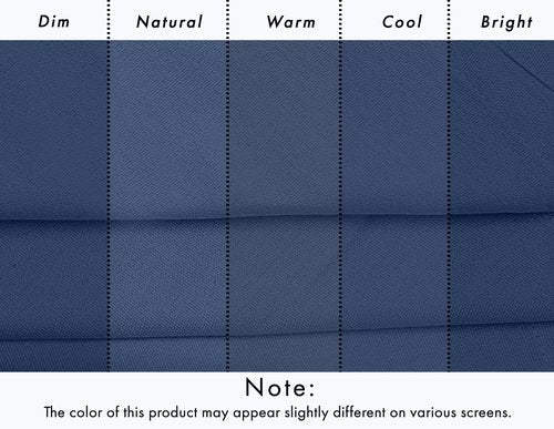Ruvanti Cloth Napkins Set of 12, 18x18 Inches, 100% Cotton, Washable, Soft & Absorbent, Perfect for Wedding, Christmas, ‎Thanksgiving Dinners - Bijou Blue