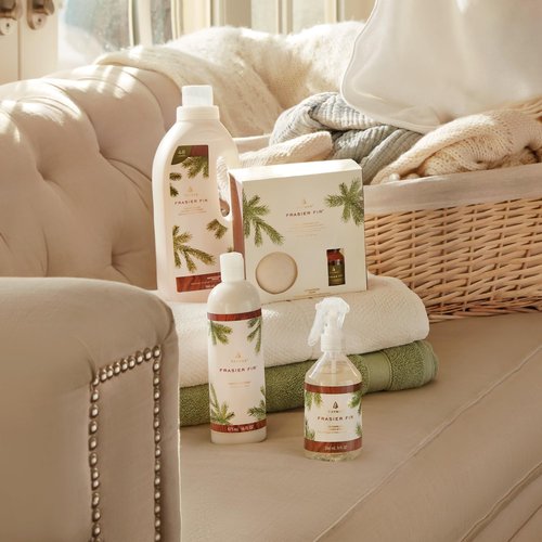 Thymes Heritage All Purpose Cleaner Concentrate - Frasier Fir Scented Household Cleaning Supplies - Pine Scented Household Scrub for Countertops, Bathtubs, Ovens, Sinks, Biodegradable (16 fl oz)