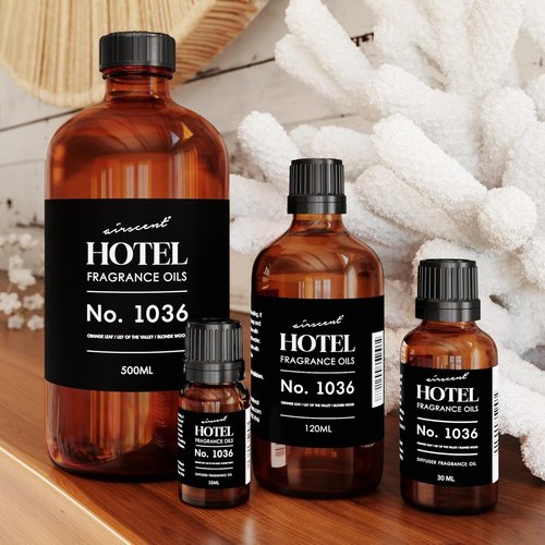 AirScent Hotel Diffuser Oil No. 1036 - Premium Las Vegas Venetian-Inspired Fragrance - 10 mL Glass Bottle