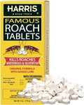 Harris Roach Tablets - Boric Acid Insect Killer with Lure | 6oz (145 Tablets) - Effective Roach Control