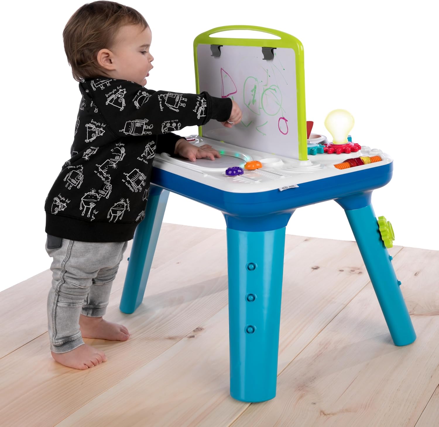 Baby Einstein Curiosity Table - Montessori Activity Play Station for 12 Months and Up | Interactive Workbench