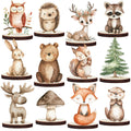 Woodland Baby Shower Decorations 12Pcs Woodland Centerpieces for Table Decorations