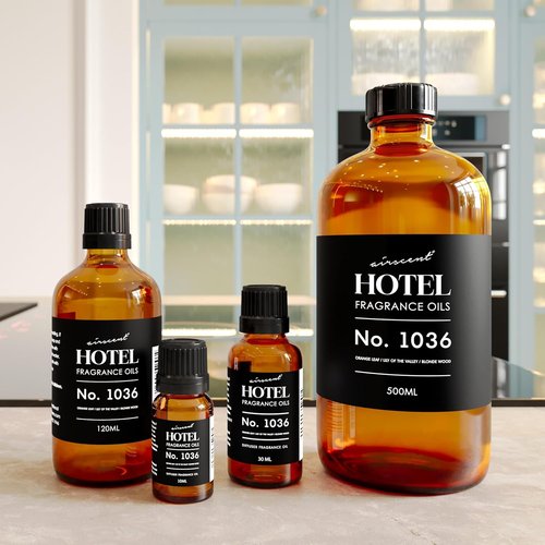AirScent Hotel Diffuser Oil No. 1036 - Premium Las Vegas Venetian-Inspired Fragrance - 10 mL Glass Bottle