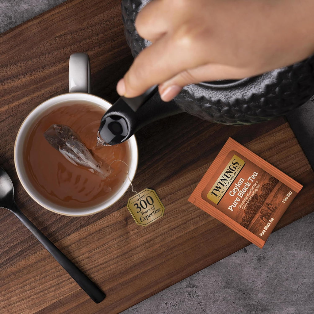 Twinings of London Ceylon Orange Pekoe Tea - Premium Quality | Box of 20 Tea Bags
