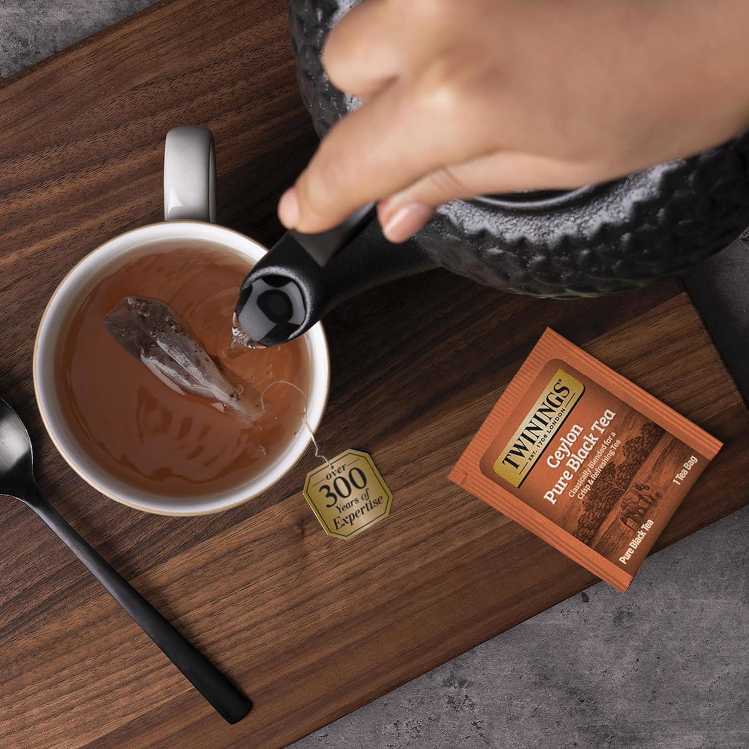 Twinings of London Ceylon Orange Pekoe Tea - Premium Quality | Box of 20 Tea Bags