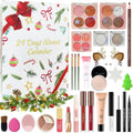 Skiennix Makeup Advent Calendar 2025 - 24-Day Christmas Gift Set for Women & Teens | Holiday Countdown Kit