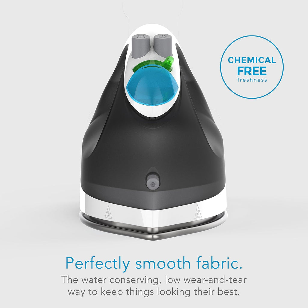 Steamfast SF-760 Portable Cordless Steam Iron - Non-Stick Sole Plate & Carrying Case - White