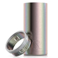 RTIC Skinny Can Cooler Slim, Insulated, Beer, Beverage, Soda Can Cooler with Lid, Stainless Steel Metal, Double Wall Insulation Coozie for Cans, Sweat Proof, Fits All 12oz Slim Cans, Twilight