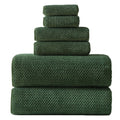 Akzpe 40x80 Inches Bath Sheets Towels for Adults Oversized Bath Towels Extra Large Luxury Super Soft Absorbent Quick Dry Microfiber (Olive Green,6PCS)