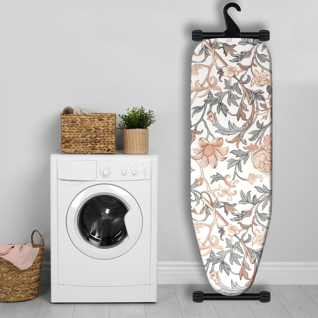 Veiox Thick Padded Ironing Board Cover - Extra Soft Heatproof Surface with Reflective Technology | Fits Standard Sizes (15" x 54")