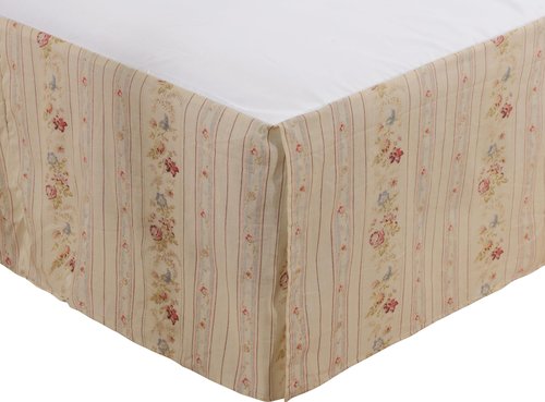 Greenland Home Antique Rose Bed Skirt, King, Multi