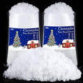 Ruisita Christmas Fake Snow Decor - Fluffy Cotton-Like Snow Blanket for Holiday Crafts | 2 Pack