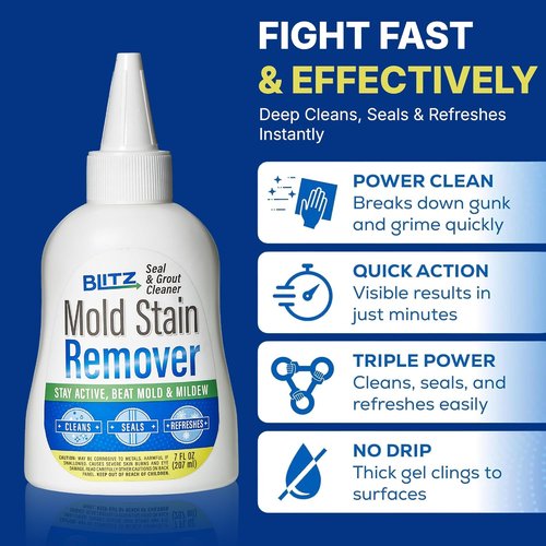 Heavy Duty Gel Cleaner - Thick Gel Formula for Tough Stains & Odors | Ideal for Bathrooms, Showers & Tiles