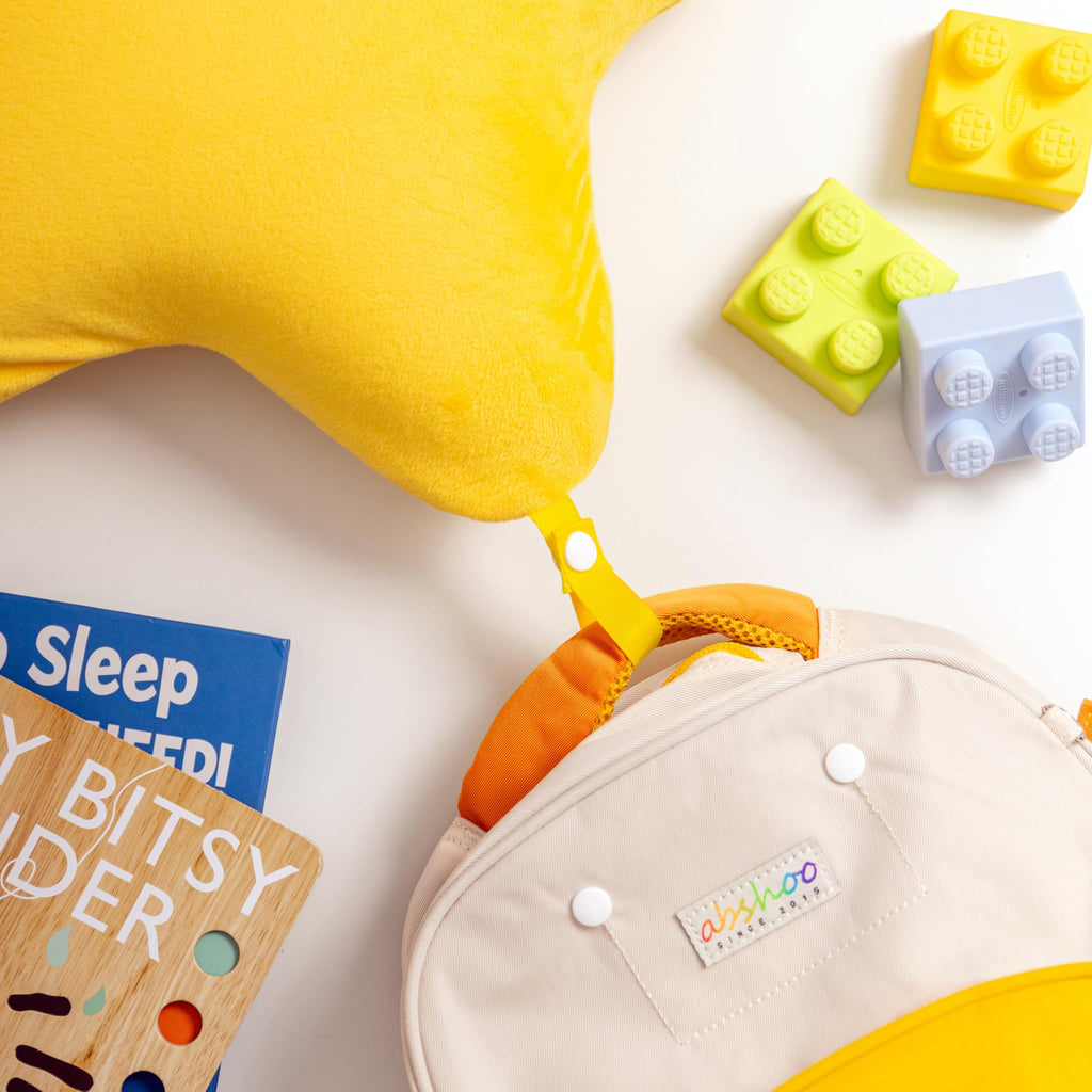 Kiddzentials Star Pillow 15in with Interior Memory Foam, Removable Outer Layer, Throw and Floor Pillow for Kids, Perfect for Classrooms, Childrens Room Decor, Yellow