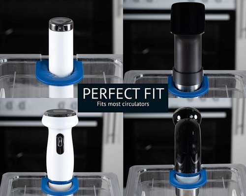 LIPAVI Sous Vide System - 18L container, Stainless Steel Rack and Universial lid included!