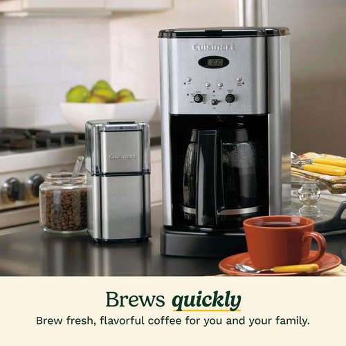 Cuisinart DCC-1200P1 Brew Central 12-Cup Programmable Coffee Maker - Brushed Chrome Finish
